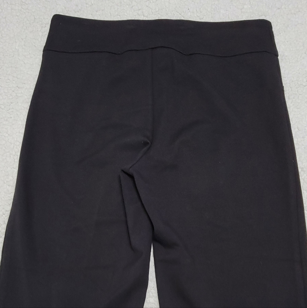 Lisette L Black Stretch Pull-on Flare Casual Dress Pants Size 6 - Picture 6 of 9